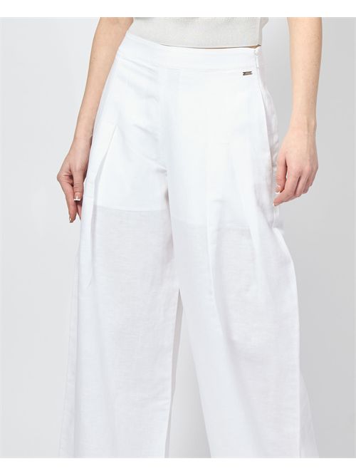 Pantaloni donna Armani Exchange in lino ARMANI EXCHANGE | XW000460-AF12814U0002